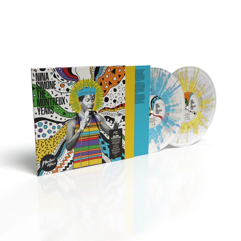 Nina Simone The Montreux Years: Turquoise/Yellow & White Splatter Vinyl  (Vinyl) - Image 1 of 1