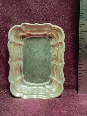 Plato Sterling REED & BARTON NUT 3 "x2" 20 gramos sin monograma Foto 1 de 3