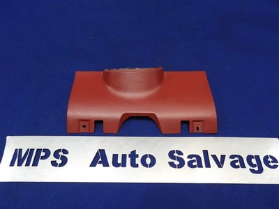 Ford Mustang 1987-1989 rojo panel inferior de la rodilla debajo del volante moldura OEM R35 Foto 1 de 4