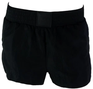 Ivy Park Women Black Lined Side Mesh Activewear Shorts Size Small - Picture 1 of 8