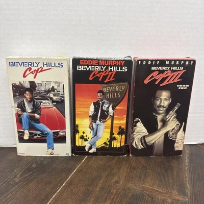 Beverly Hills Cop 1-3 VHS Lot - Image 1 of 4
