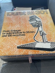 Vintage Durst Nevoneg M 301 Photo Enlarger Set 35mm New Open Box - Picture 1 of 17