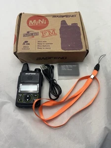 Mini Handfunkgerät Baofeng Walkie Talkie UHF 65-108Mhz Funkgerät große Reichweite Gegensprechanlage - Bild 1 von 5