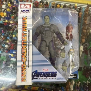 MARVEL SELECT - NANO-GAUNTER HULK - AVENGER END GAME - NEW - Foto 1 di 5