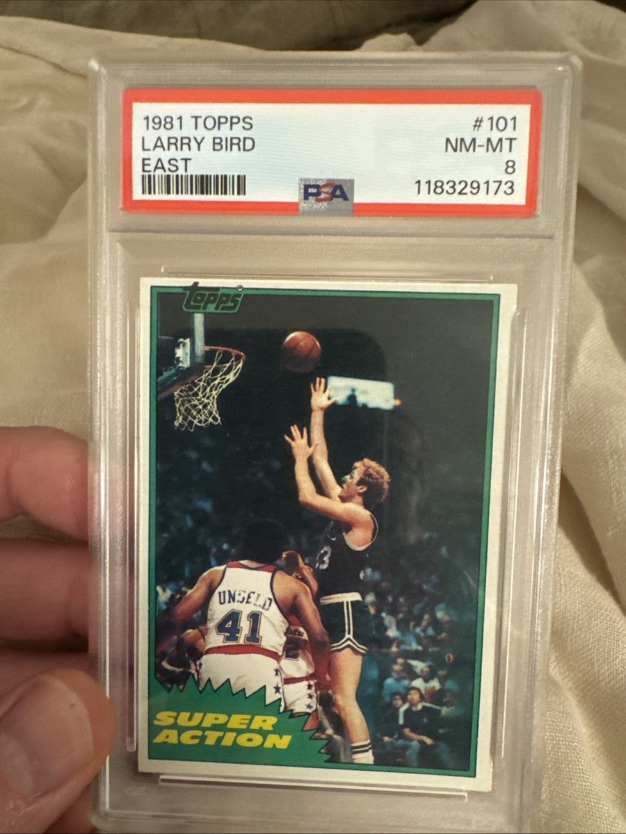 NBAカード topps 81 82 コンプリート　Larry Bird RC 1981 Topps LARRY BIRD #4 Basketball Card PSA 8 Nm-Mt | eBay