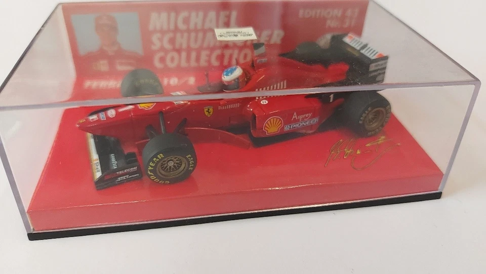 1:43 Minichamps Ferrari F310/2 - M. Schumacher Col. Nr 31 - Bild 1 von 3