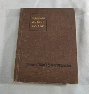 Shakespeare's Julius Caesar - McMillan Pocket Classics McMillan Co. Printed 1917 - Picture 1 of 9