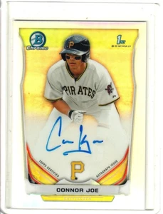 2014 Bowman Cromo Connor Joe Rifrattore Auto 1° Cromo - Foto 1 di 2