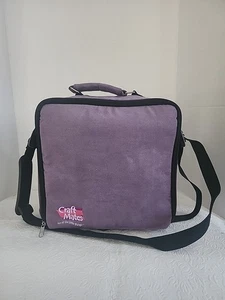 Craft Mates Carrying Case w/ 6 Lockable Organizers & Tray Full Emroidery Set - Picture 1 of 4