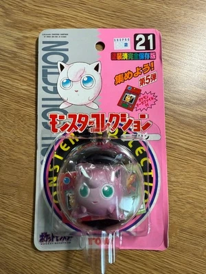 POKEMON TOMY JIGGLYPUFF FIGURA MONSTRUOS DE BOLSILLO #21 NUEVO SELLADO EE. UU. Foto 1 de 2