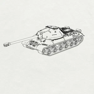 SSMODEL SS24855 1/24  Military Model Kit  Soviet IS-3 Medium Tank - Picture 1 of 3