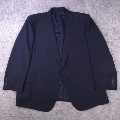 Holland Sherry Jacket 52R Royal Classic Navy Tom James Hand Tailored Bespoke GUC - Image 1 of 4