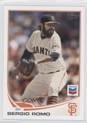 2013 Topps Chevron San Francisco Giants Sergio Romo #SF13 - Image 1 of 2