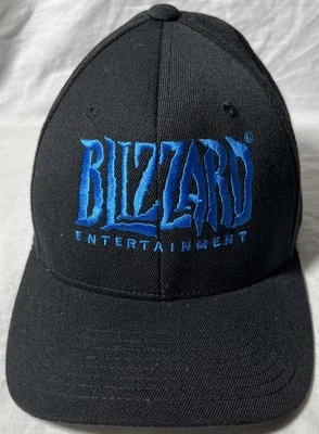RARO De Colección Blizzard Entertainment Sombrero Flexifit Gorra S-M Videojuego Sombrero Warcraft Foto 1 de 4