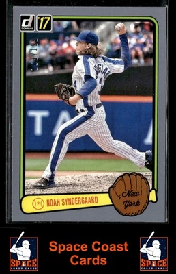 Donruss Noah Syndergaard 2017 #RV-22/199 Career Stat Line Retro 83 Foto 1 de 2