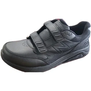 Size 11  EE- New Balance 928v3 Mens Walking Shoes Hook and Loop Black $155 Msrp - Picture 1 of 8