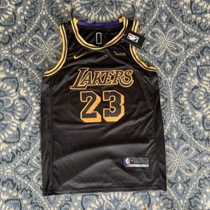 Nike NBA Lebron James #23 Trikot LA Lakers "Black Mamba" Herren Größe Large Neu mit Etikett  - Bild 1 von 6
