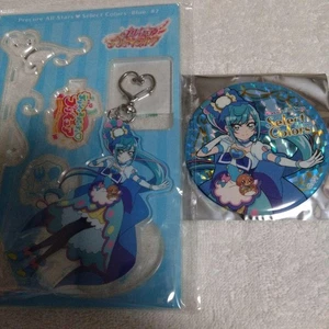 Delicious Party Precure Cure Spicy Acrylic Stand & Button Badge Limited Edition - Picture 1 of 4
