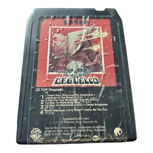 ZZ Top Deguello Classic Hard Rock 1979-8 Track Vintage Music - Picture 1 of 2