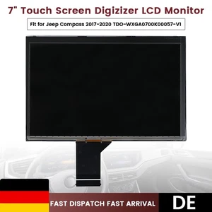 Radio Pantalla Táctil LCD de 7" para Jeep Compass Uconnect Factory Car 2017-2020 - Imagen 1 de 12