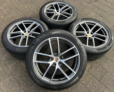 4 ORIGINAL 20" ALU WINTERRÄDER PORSCHE MACAN 265/45R20 104V 295/40R20 106V RDKS  - Bild 1 von 4
