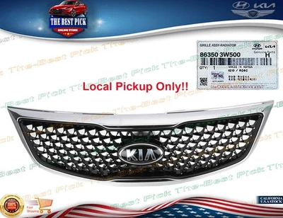 Передняя решетка радиатора местного пикапа ⭐оригинальный производитель ⭐KIA Sportage EX LX 2014-2016 863503W500 - Изображение 1 из 4