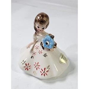Josef Originals December Zircon Birthstone Girl Figurine (#FIG956) Vintage - Picture 1 of 8
