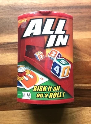 All In Dice Slide Game Risk It All On One Roll by Fundex Brand New! - Image 1 of 3