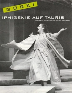 Programmheft von Goethe IPHIGENIE AUF TAURIS Maxim Gorki Theater 2002 - Bild 1 von 1