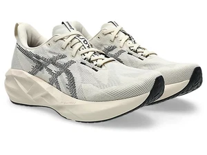 Scarpe da corsa ASICS NOVABLAST 5 1011B974 250 Avena Nero - Foto 1 di 12