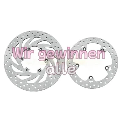 PARA BMW F650GS F 650 GS ABS discos de freno delanteros traseros 2008-2012 Brake Rotor Foto 1 de 3