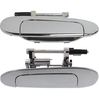 2000 - 2005 年丰田 Echo 2 件套后镀铬塑料外门把手 — 第 1/4 张图片