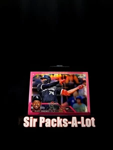 2023 Topps Chrome - Pink Refractor Parallel #34 Eloy Jimenez Chicago White Sox - Picture 1 of 2