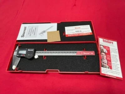 Starrett 798B-8/200 IP67 Electronic Caliper 0-8"/0-200mm Range IN STOCK - Image 1 of 4