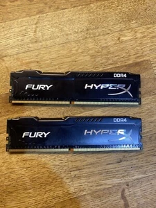 kingston fury HyperX 8gb ddr4. 2 x 4gb - Picture 1 of 2
