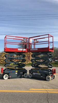 Skyjack 3219 electric scissor lift manlift *REFURBISHED & WARRANTY* Dealer  1930 - Image 1 of 4