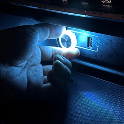 1 pieza Luces USB LED Coche Interior Luz Atmósfera Ambiente Brillante Lámpara Accesorios Foto 1 de 4
