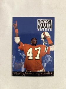 1993 Fleer Ultra Performance Highlights #2 Michael Irvin Dallas Cowboys - Picture 1 of 2