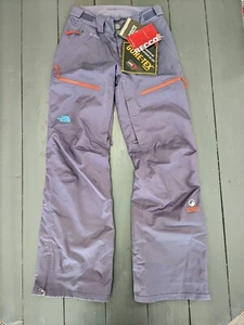 THE NORTH FACE Snow Pant Women XS Ski Steep Series Gore-tex Recco Grayish-Purple - Picture 1 of 14