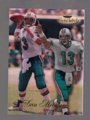 Dan Marino 1998 Topps Gold Label #30 - Image 1 of 2