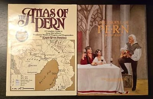 The Atlas and People of Pern Hardcover Books - Picture 1 of 2
