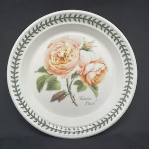Portmeirion Botanic Roses Salad Plate Tamora Peach Floral NEW - Picture 1 of 8