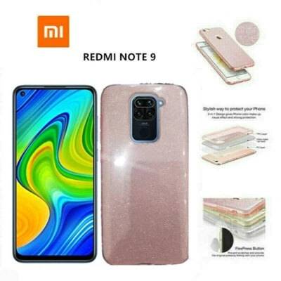 Cover Custodia Brillantini Brillante Lucciante per XIAOMI REDMI NOTE 9  - Immagine 1 di 3