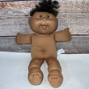VTG Cabbage Patch Kids Doll Xavier Roberts Black Hair & Brown Eyes & Skin 2005 - Picture 1 of 4