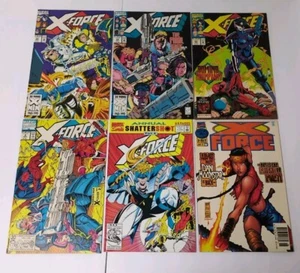 Vintage X-Force Comic Lot Of 6, 1990s - Picture 1 of 7