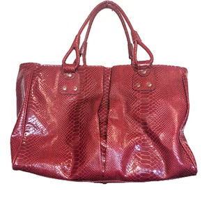 Elizabeth Arden Dark Red Tote Bag - Picture 1 of 12