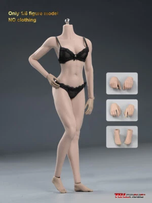 Figura de acción TBLeague PLMB2017-S19B 1/6 bronceado pecho medio 12 pulgadas cuerpo femenino Foto 1 de 4