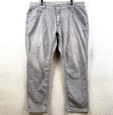 Calça de veludo masculina INTERNATIONAL CONCEPT Berlin tamanho 40 x 30 (28) cinza fina pai - Imagem 1 de 4