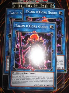 YU-GI-OH! COM PLAYSET TALON D'OGRE GOUKI (LOT DE 3) CYHO-FR040 NEUF EDITION 1 - Picture 1 of 1