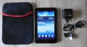 Samsung Galaxy Tab 2 7.0 GT-P3110 Black Grey Wi-Fi 8GB 7" 3MP Android Tablet - Picture 1 of 3